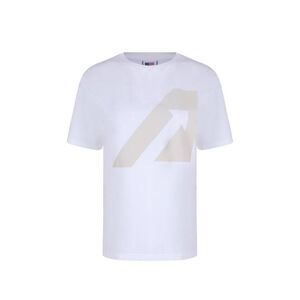 Autry White Cotton Men's T-Shirt